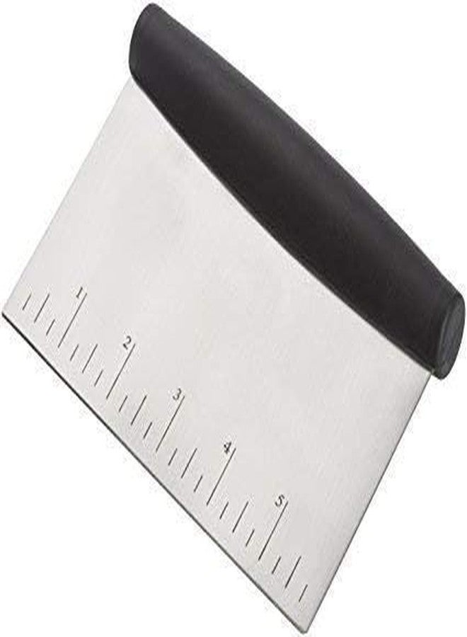 Xpandio Stainless Steel Metal Griddle Scraper Chopper - Great as Dough Cutter for Bread and Pizza Dough - Multipurpose Kitchen Utensil for Flat Top Griddle - Commercial Quality - Image 1